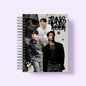 caderno jungkook soldier