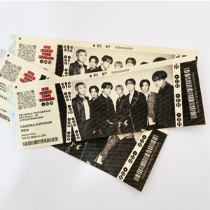ingresso fake fanmade (simbólico) ~ BTS WORLD TOUR